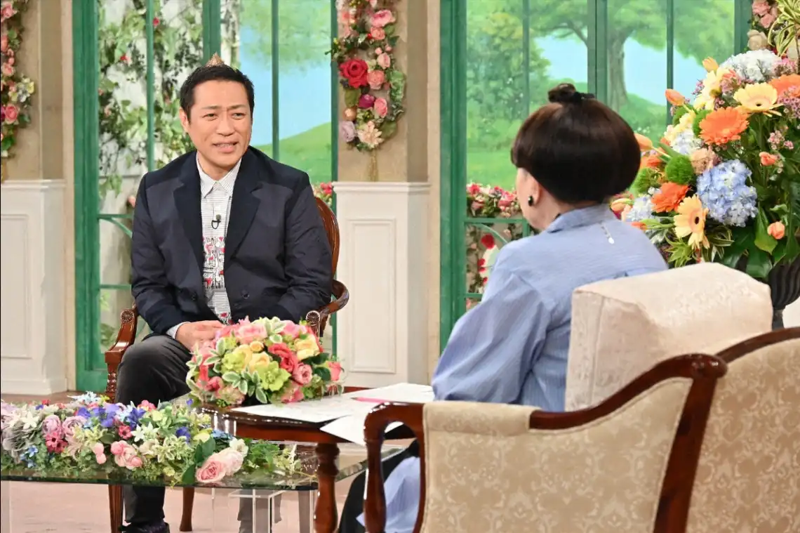 2月18日放送の「徹子の部屋」に出演するはなわさん＝テレビ朝日提供