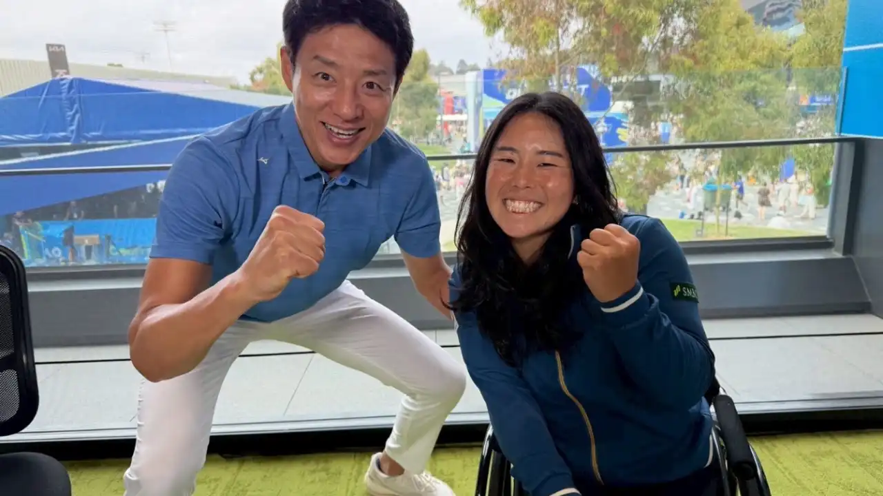 上地結衣選手：全豪オープン連覇に意気込み 新コーチと共に挑む初陣で