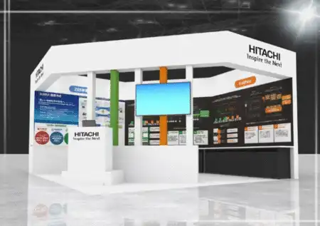 日立ブースのイメージ
